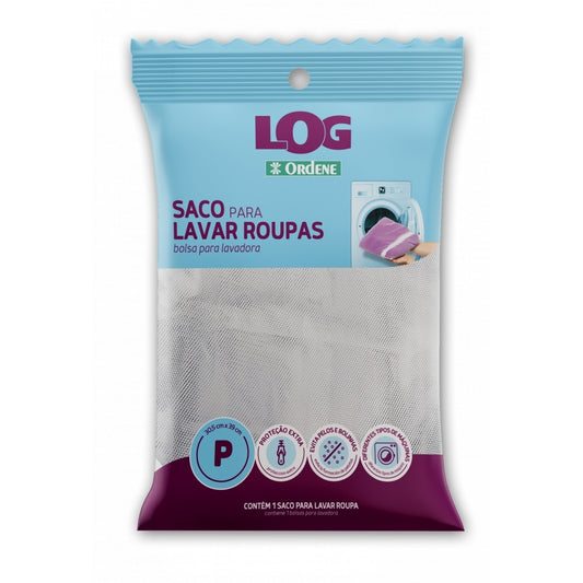 SACO PARA LAVAR ROUPAS P 30,5X39CM ORDENE
