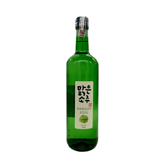 Bebida Coreana Soju Sabor Limão 750ml