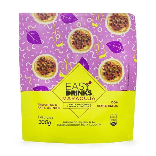 Sachê Preparado de Frutas Maracujá 100g Easy Drinks