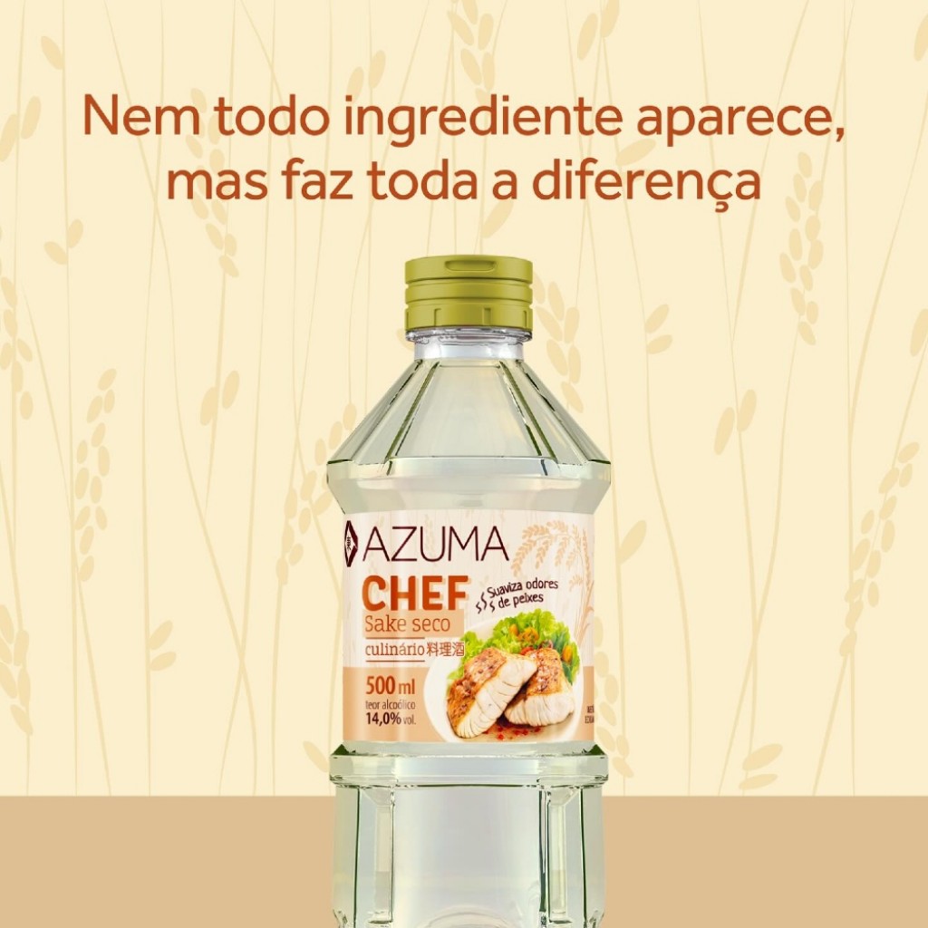 Sake Chef Seco Culinário 500ml Azuma