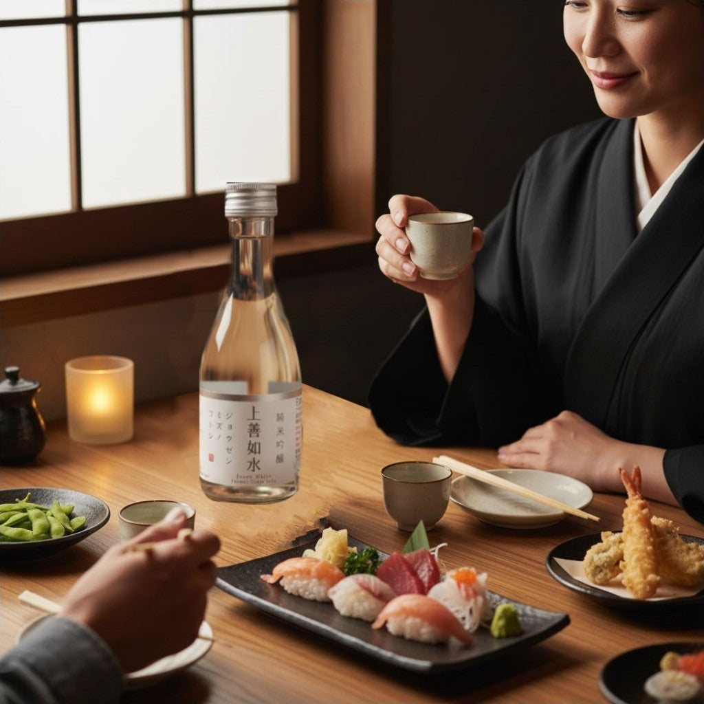 Sake Junmai Ginjo Jozen Mizuno Gotoshi 180ml