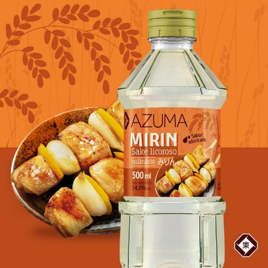 Sake Mirin Licoroso Culinário 500ml Azuma