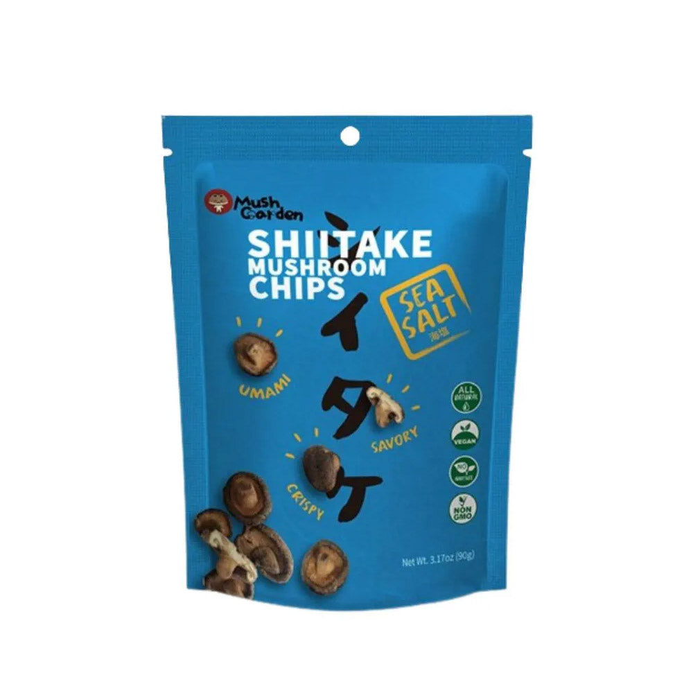 Salgadinho Chips de Shitake com Sal Marinho 90g