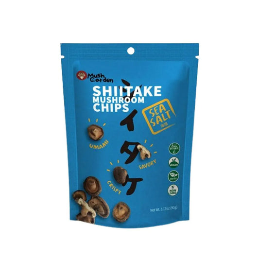 Salgadinho Chips de Shitake com Sal Marinho 90g