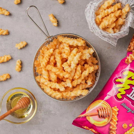 Salgadinho Twist Mel e Maçã Honey Twist Snack 75g Nongshim