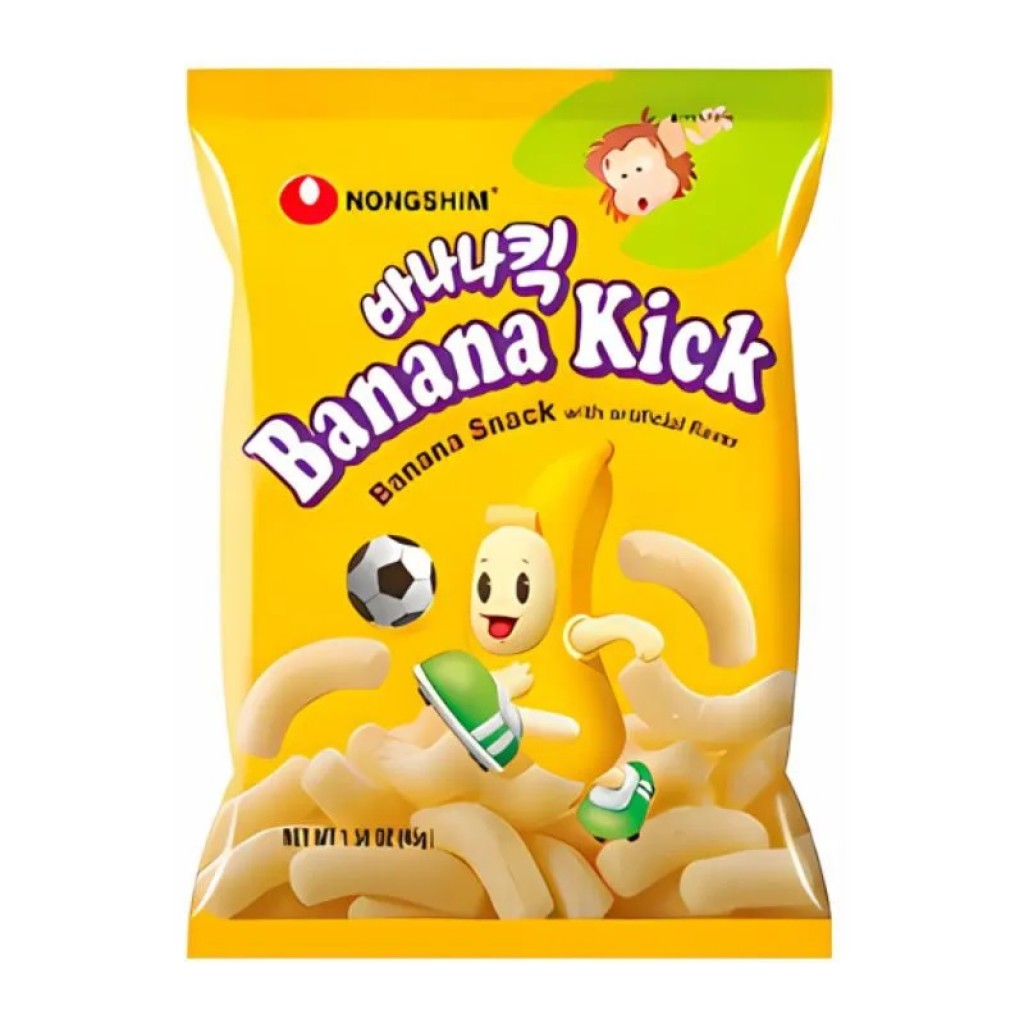 Salgadinho de Banana Nongshim Banana Kick 45g