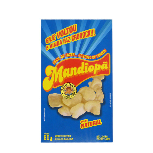 Salgadinho Natural 80g Mandiopã