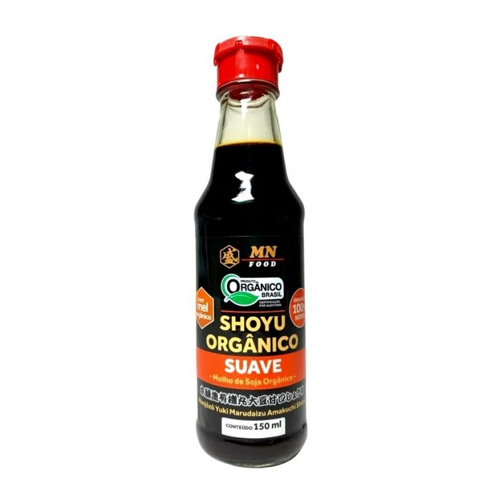Shoyu Orgânico Suave 150ml Mn Food