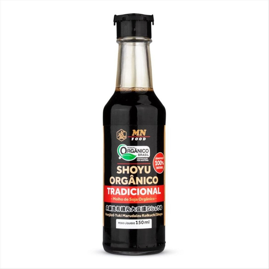 Shoyu Tradicional Orgânico 150ml Mn Food