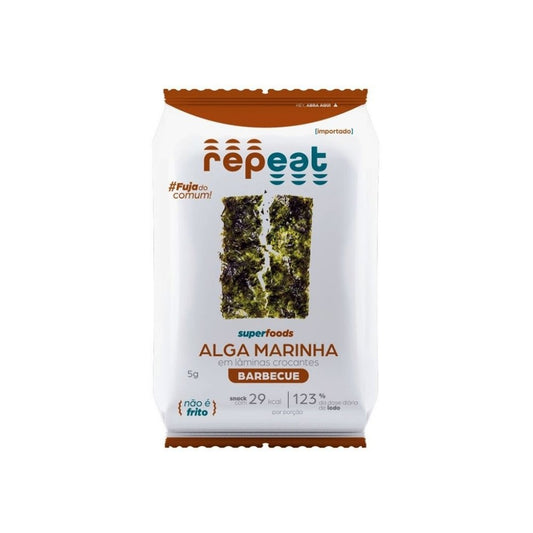 Snack de Alga Marinha Barbecue 5g - Repeat