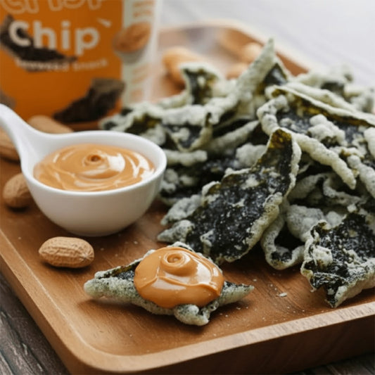 Snack de Alga Marinha Sabor Pasta de Amendoim 30g Young Poong