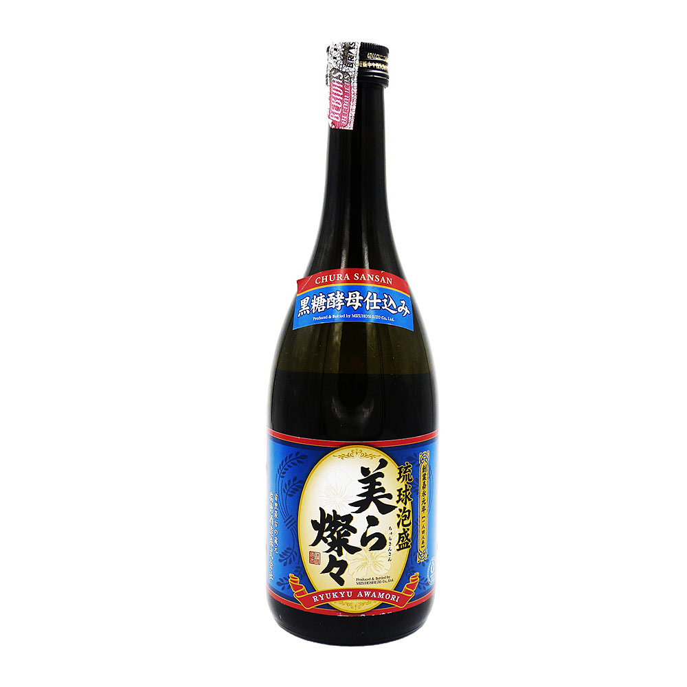 Bebida Japonesa Sochu Ryukyu Awamori Churasansan 720ml - Mizuho