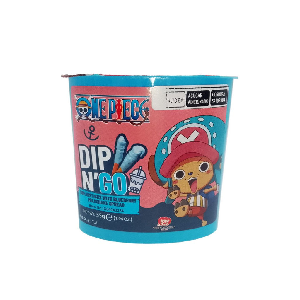 Sticks com Creme de Mirtilo ONE Piece 55g Dipn Go