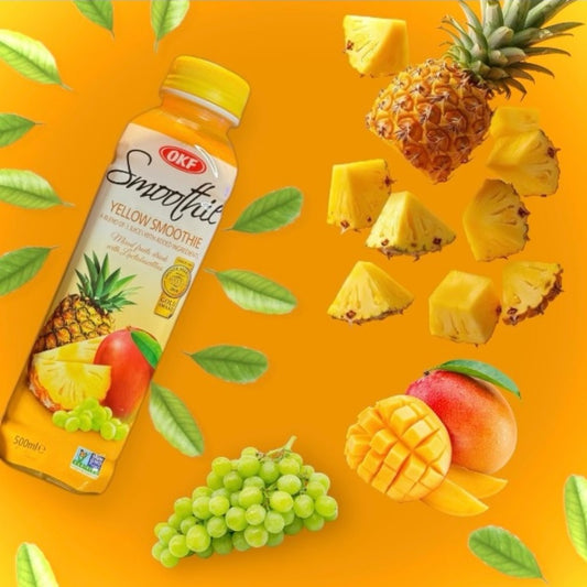 Suco Smoothie Sabor Frutas Amarelas 500ml OKF