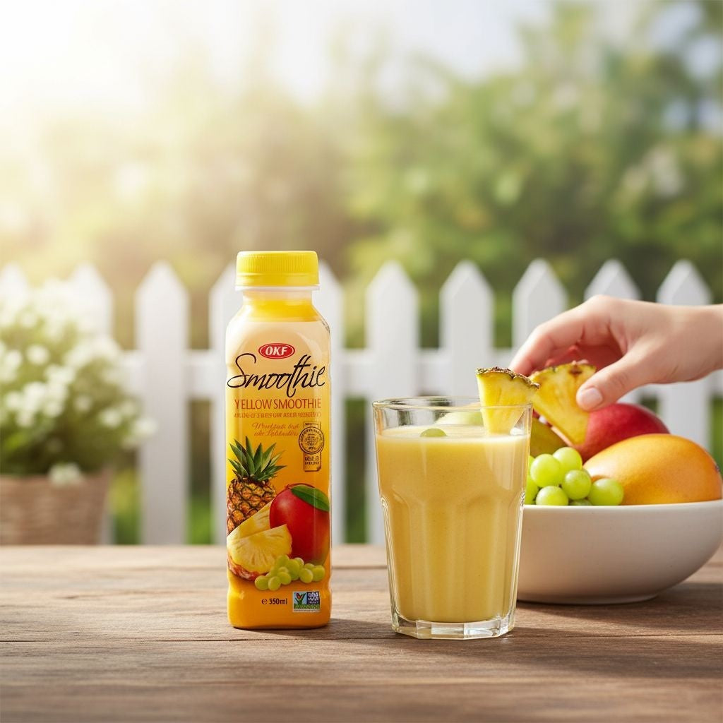 Suco Smoothie Sabor Frutas Amarelas 500ml OKF