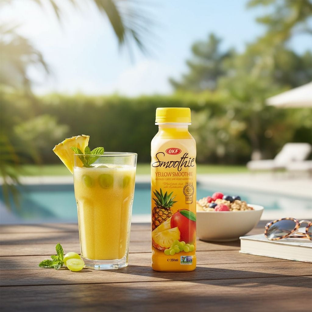 Suco Smoothie Sabor Frutas Amarelas 500ml OKF