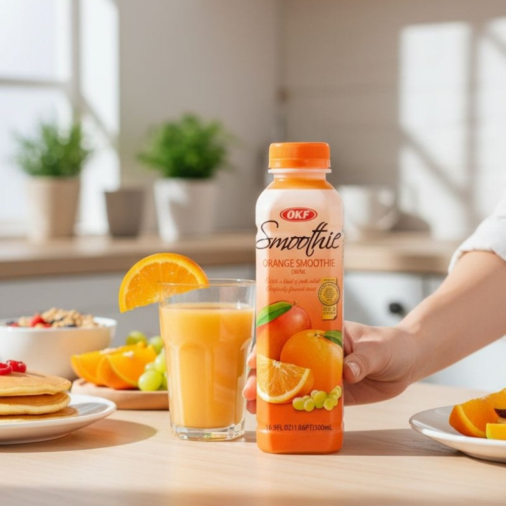 Suco Smoothie Sabor Laranja 500ml OKF