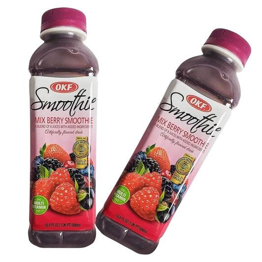 Suco Smoothie Sabor Mix Berry 500ml OKF