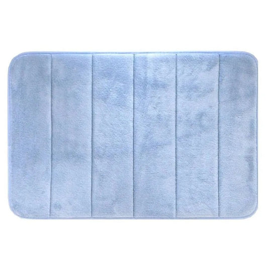 Tapete de Banheiro Super Soft Azul 60x40cm Camesa