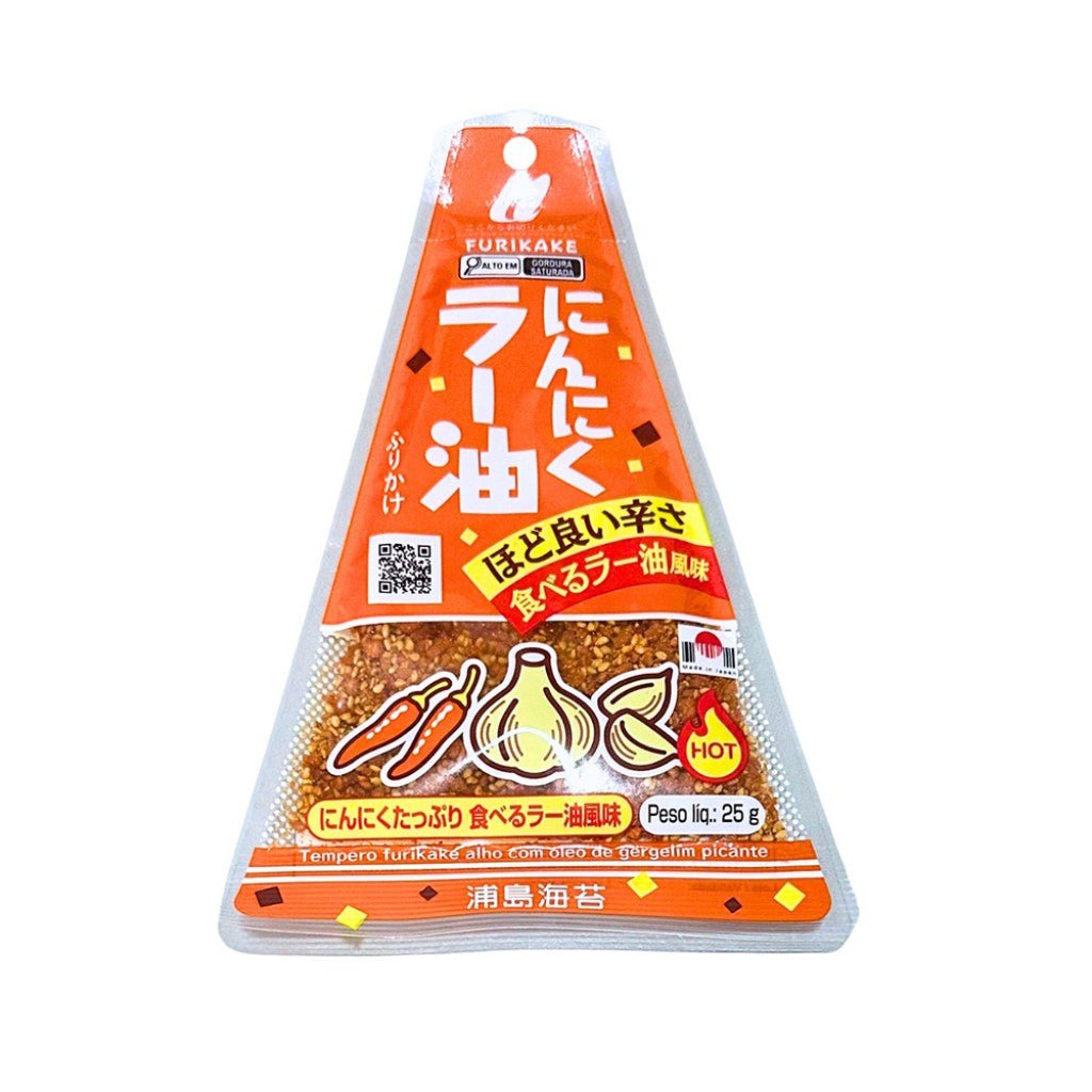 Tempero para Arroz Furikake Alho com La-yu 25g Urashima
