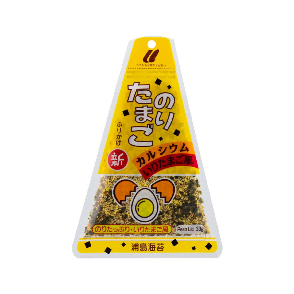 Tempero para Arroz Furikake Alga Marinha Nori e Ovo 33g Urashima