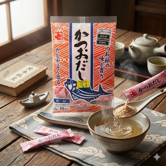 Tempero em Pó Katsuo Dashi 40g Kaneshichi