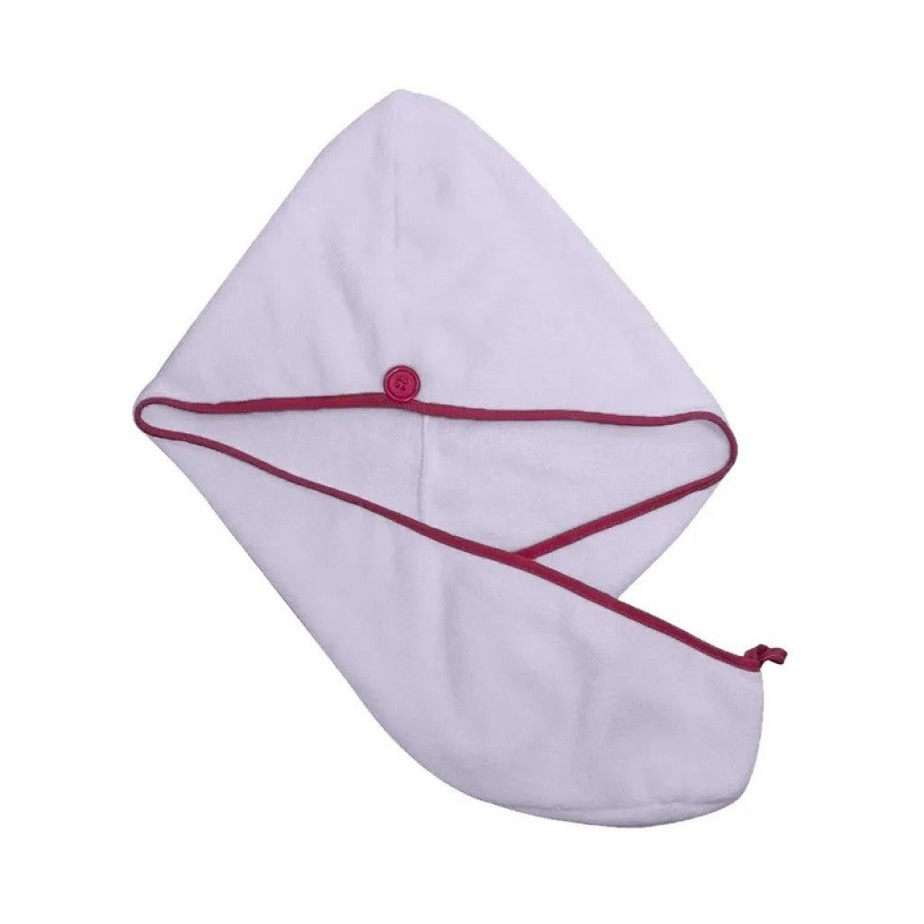 Touca Anti Frizz em Microfibra Sortido 25x65cm Camesa