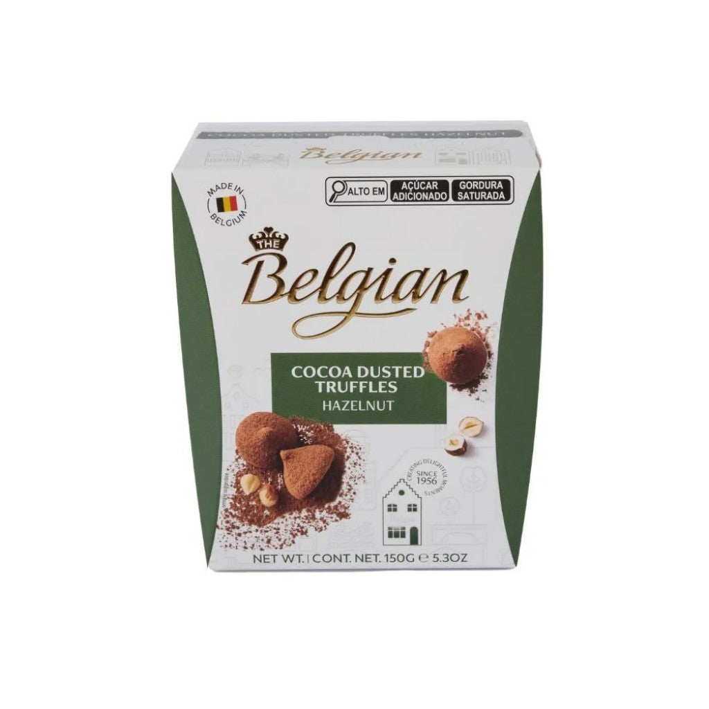 Trufa Sabor Avela Coberta com Cacau em Pó 150g Belgian