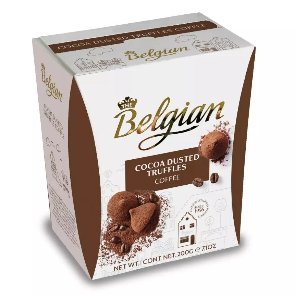 Trufa de Café Coberta com Cacau em Pó 150g Belgian