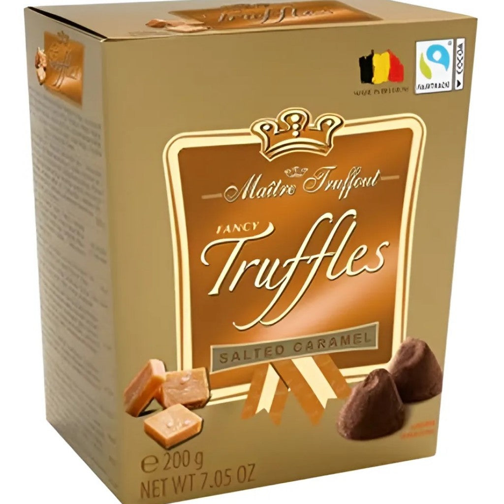 Trufas de Chocolate Belga com Caramelo Salgado 200g Maitre Truffout