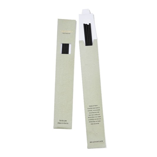Varetas para Difusor de Aromas Pretas 4 Unidades Greenswet