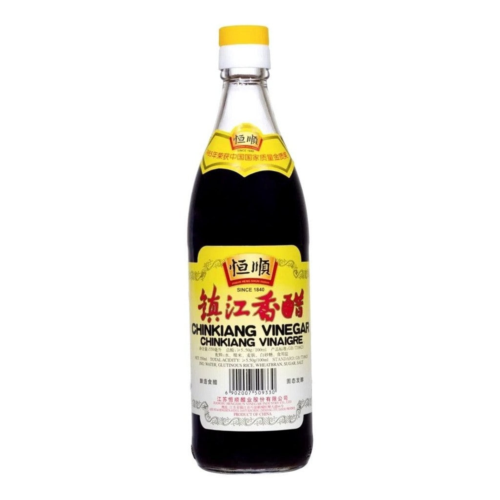 Vinagre Preto Chinkiang 550ml Heng Shun