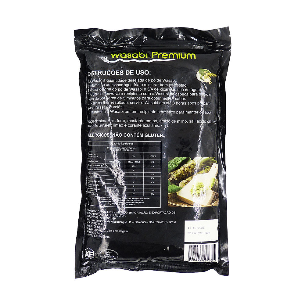 Wasabi Premium em Pó 1,01Kg