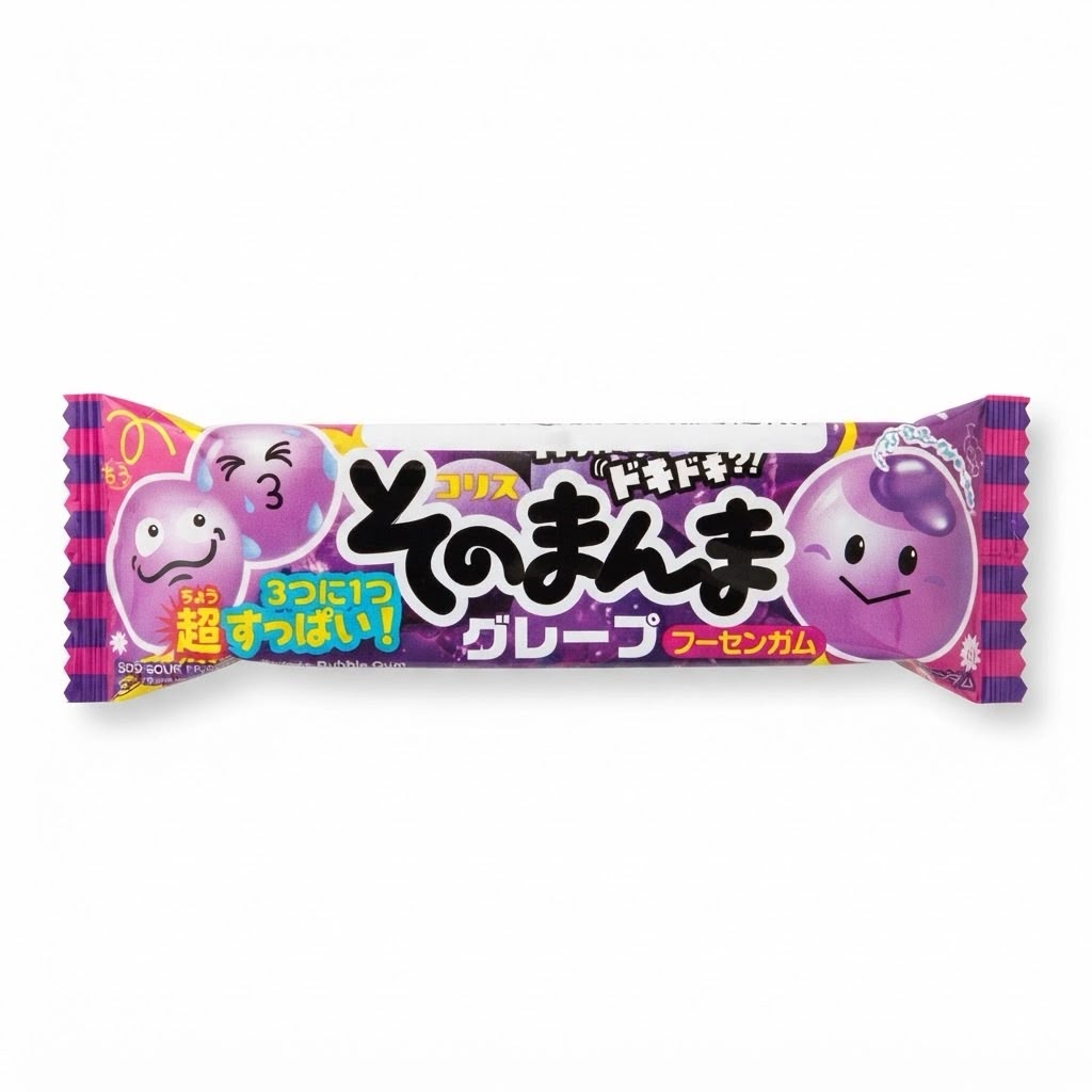 GOMA DE MASCAR SABOR UVA 14,4G SONOMANMA