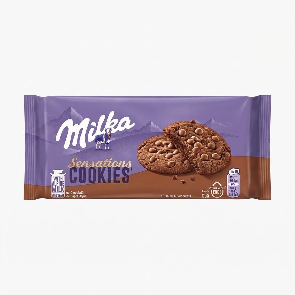 Biscoito Cookies Choco Sensations 156g Milka
