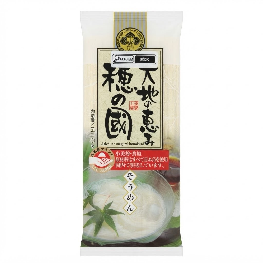 Macarrão Japonês Somen 300g Daichi No Megumi Honokuni
