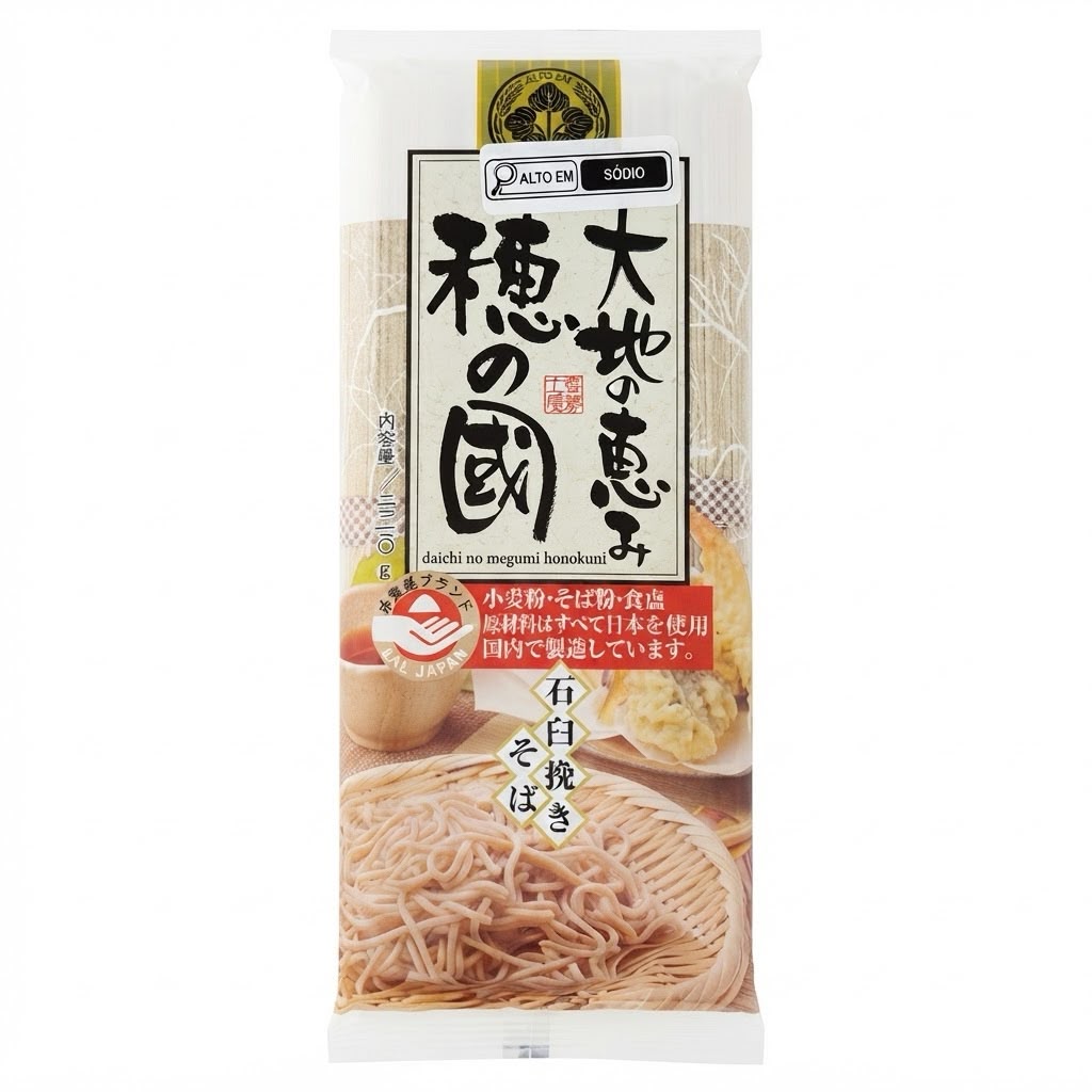Macarrão Japonês Sobá 300g Daichi No Megumi Honokuni