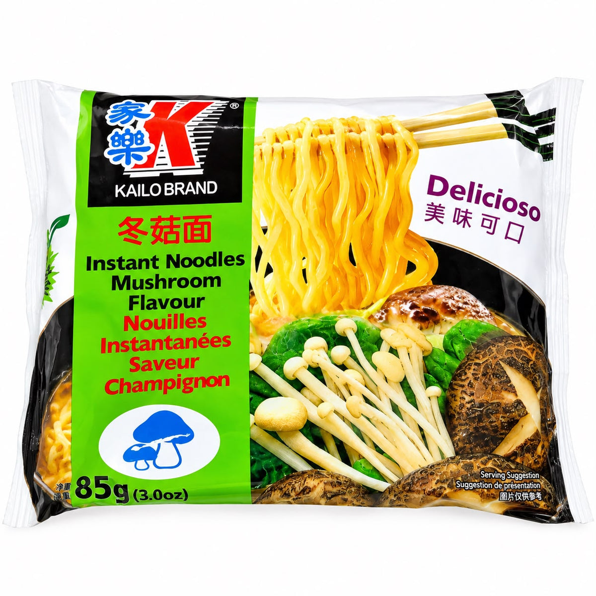 Lamen Sabor Cogumelo Shitake 85g Kailo
