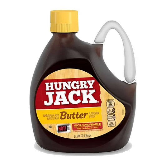 Xarope para Panqueca Amanteigado 710ml Hungry Jack