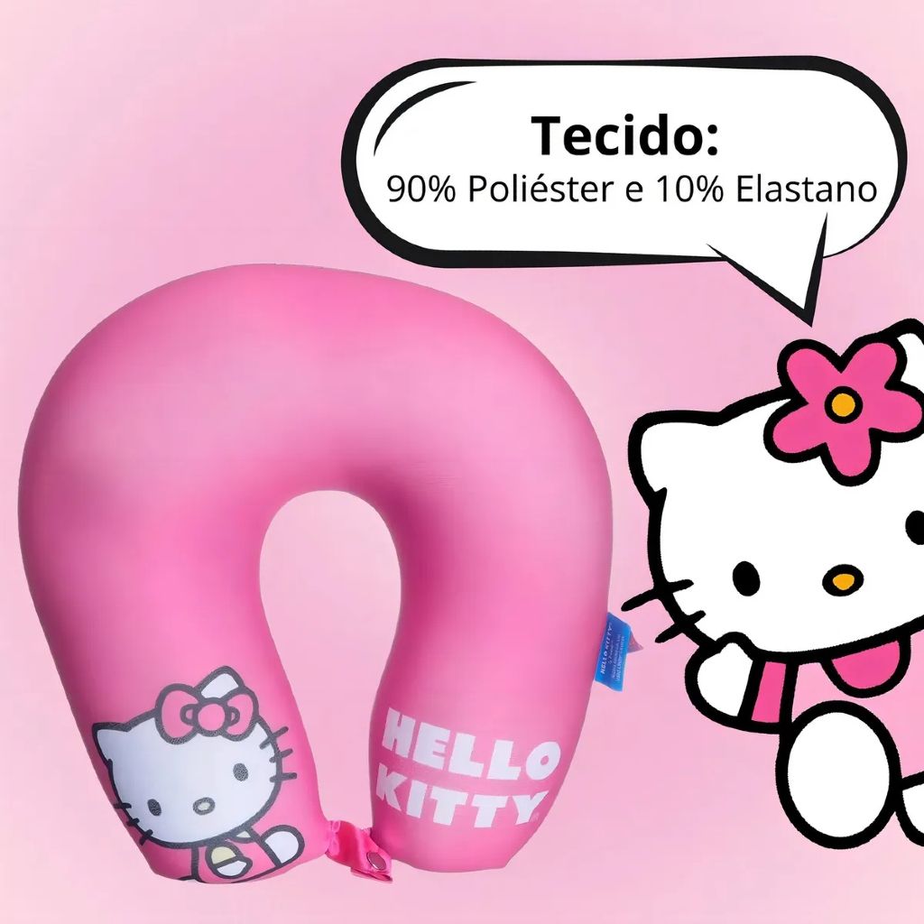 Almofada de Pescoço Hello Kitty Zona Criativa