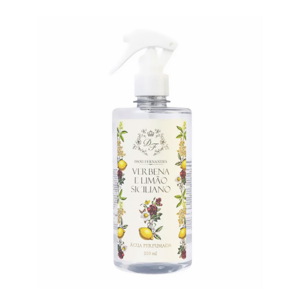 Água Perfumada Verbena e Limão Siciliano 510ml Dani Fernandes