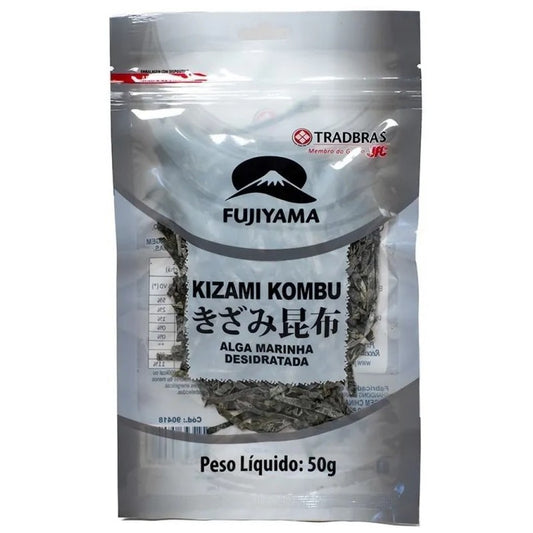 Alga Marinha Desidratada Kizami Kombu 50g