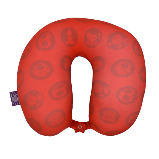 Almofada de Pescoço Microperolas Super Mario/Luigi