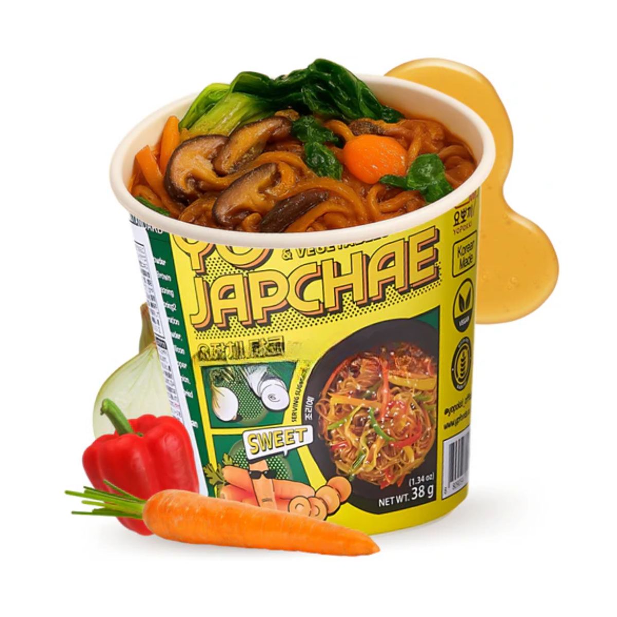 Macarrão Instantâneo de Batata Doce Japchae 38g