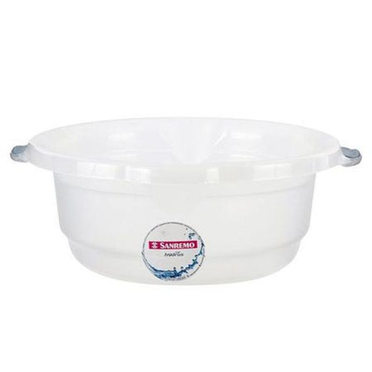 Bacia de Plástico Transparente 8,6l
