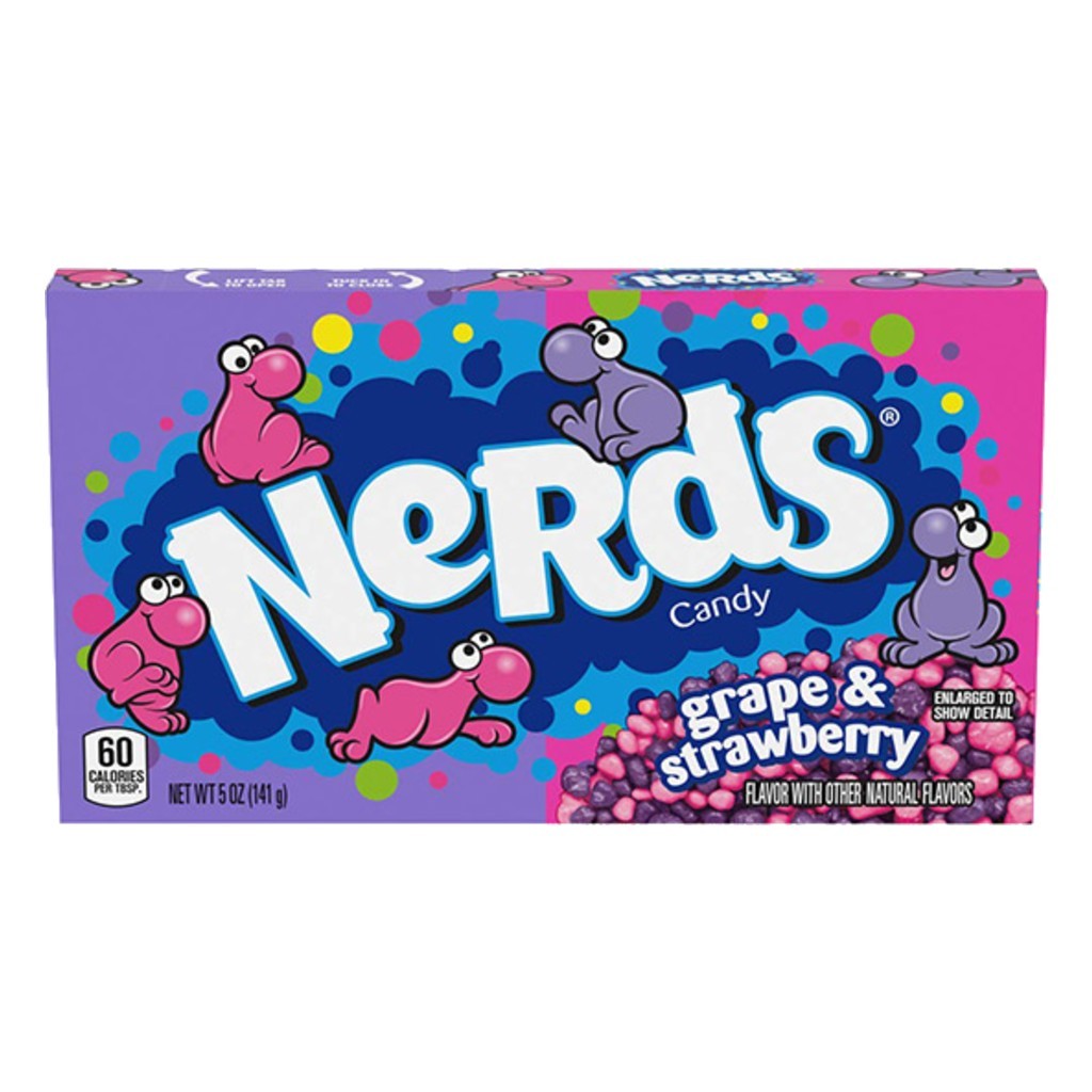 Bala Grape e Strawberry 141g Nerds