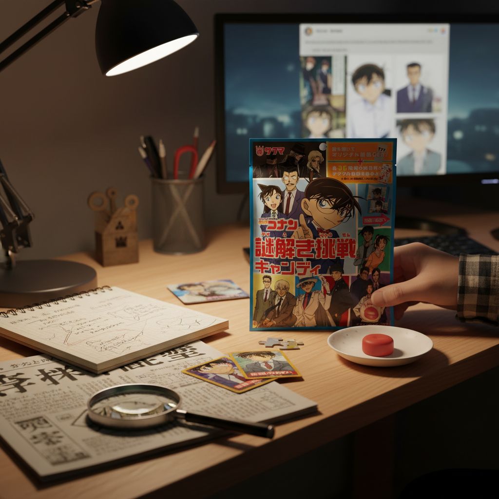 Bala Sabor Maçã Detetive Conan 48,1g Sakuma