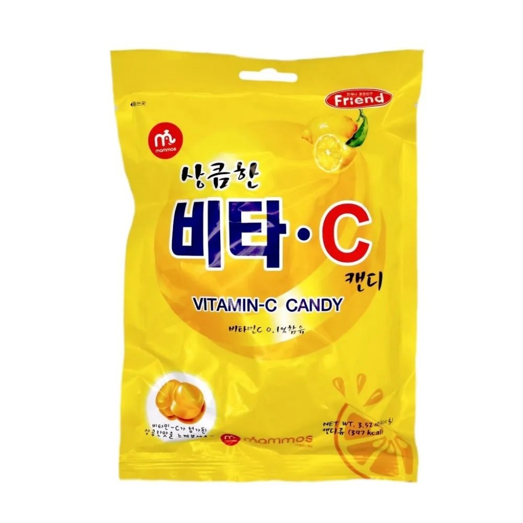 Bala Vitamina C 100g Mammos