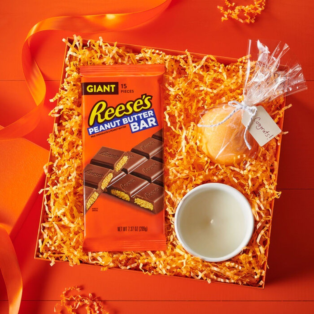 Barra de Chocolate Recheio de Pasta de Amendoim 208g Reeses