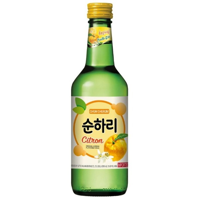 Bebida Coreana Soju Chum Churum Cidra 360ml
